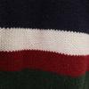 TOMMY HILFIGER 90s Old Border Pattern Long sleeve knit S Navy Men's Used