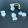 10pcs Heart Silicone Earring Lifters Love Backs for Studs and Droopy Ears Comfortable Secure Replacements Part
