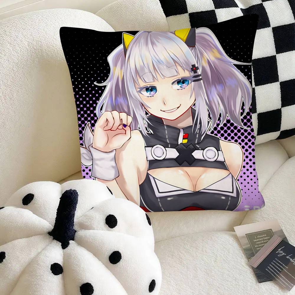 Anime Cosmic Princess Kaguya Pillow Case Fashion Square Pillowcase Bedroom Sofa Room Ins Decoration Leisure