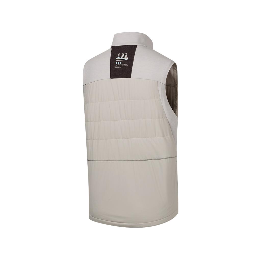 SAUCONY Fashion Comfortable Soft Stand Collar Versatile Vest Unisex Vest SA2250PV91T-GR138