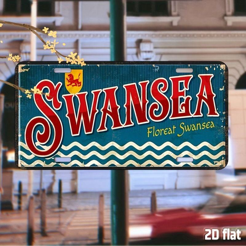 Souvenir Metal License Plate, Custom Auto Sign 15x30cm