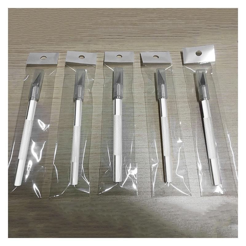 Neutral Aluminum Handle Carving and Engraving Knife for Woodworking and Model Making