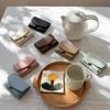 Minimalist PU Leather Short Women Wallet Ins Style Coin Pocket Mini Bifold Purse Compact Design Ladies Clutch Wallet For Women