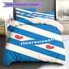 Heerenveen Pattern Bedding Home Decoration Birthday Gift ( 1 Duvet Cover + 2 Pillowcase, Without Core),fan Merchandise.