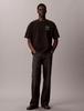 Kaelbinkeullainjin In The City Oversized Contrast Stitch Graphic Tee Black 4Rf296G Ub1