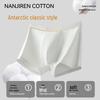 Nanjiren Men's Premium 10A Antibacterial Pure Cotton Boxer Briefs