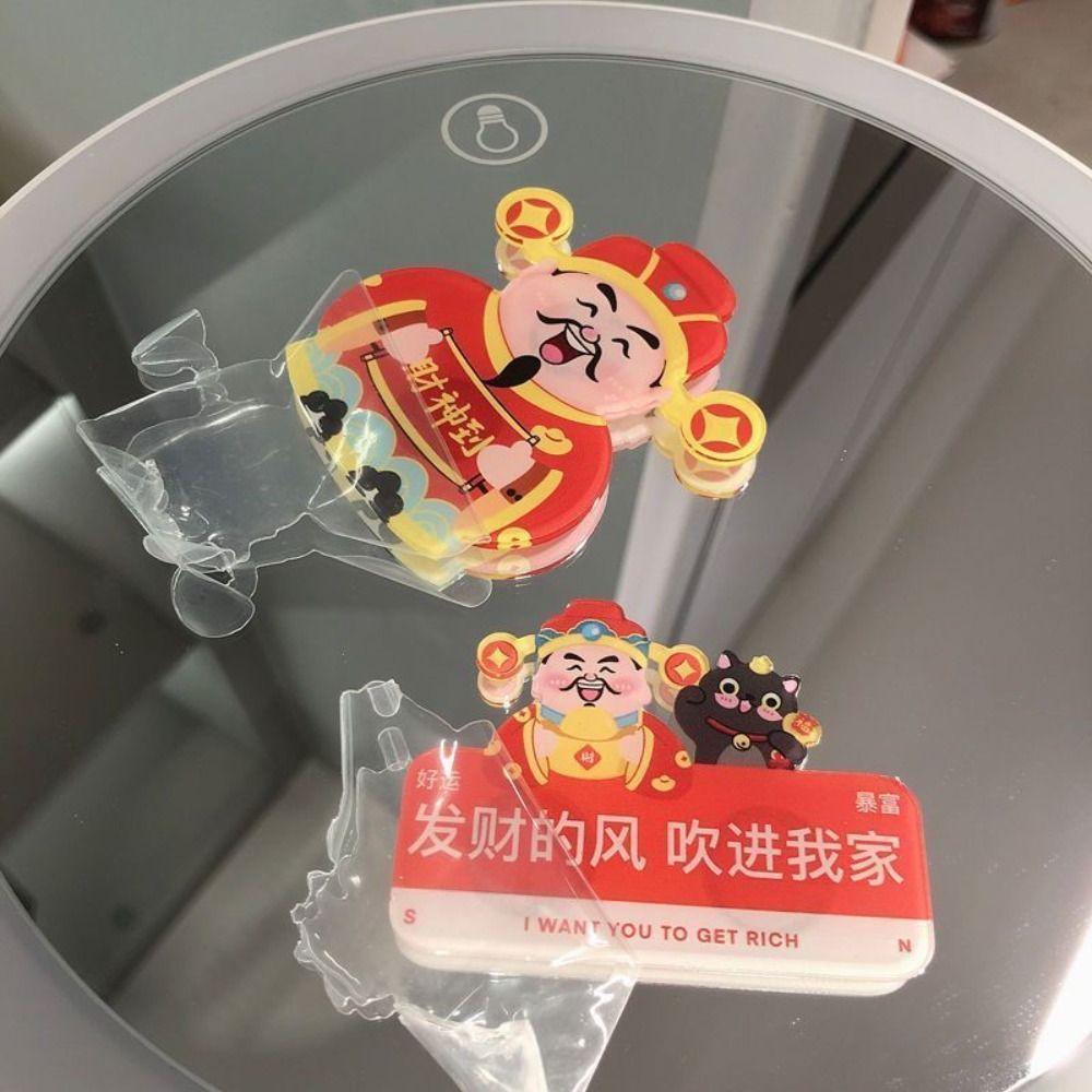 

5 шт. мультфильм 2025 магнит на холодильник китайский холодильник куплет наклейка весенний фестиваль 5Pcs