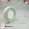 Cinta de Hilo de Nieve Transparente de 1,2 cm para Manualidades: Ganchillo, Accesorios para el Cabello, Lazos, Regalos, Empaque para Pasteles y Cajas, Cinta de Seda
