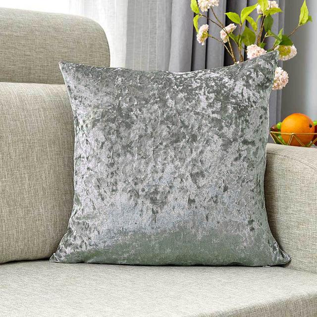 Ice Velvet Throw Pillow Cushion Cover Sofa Pillow Cushion Velvet Bedside Cushion Cover