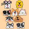 Dog Brooch Unisex Cartoon Pet Design Zinc Alloy Pin Badge