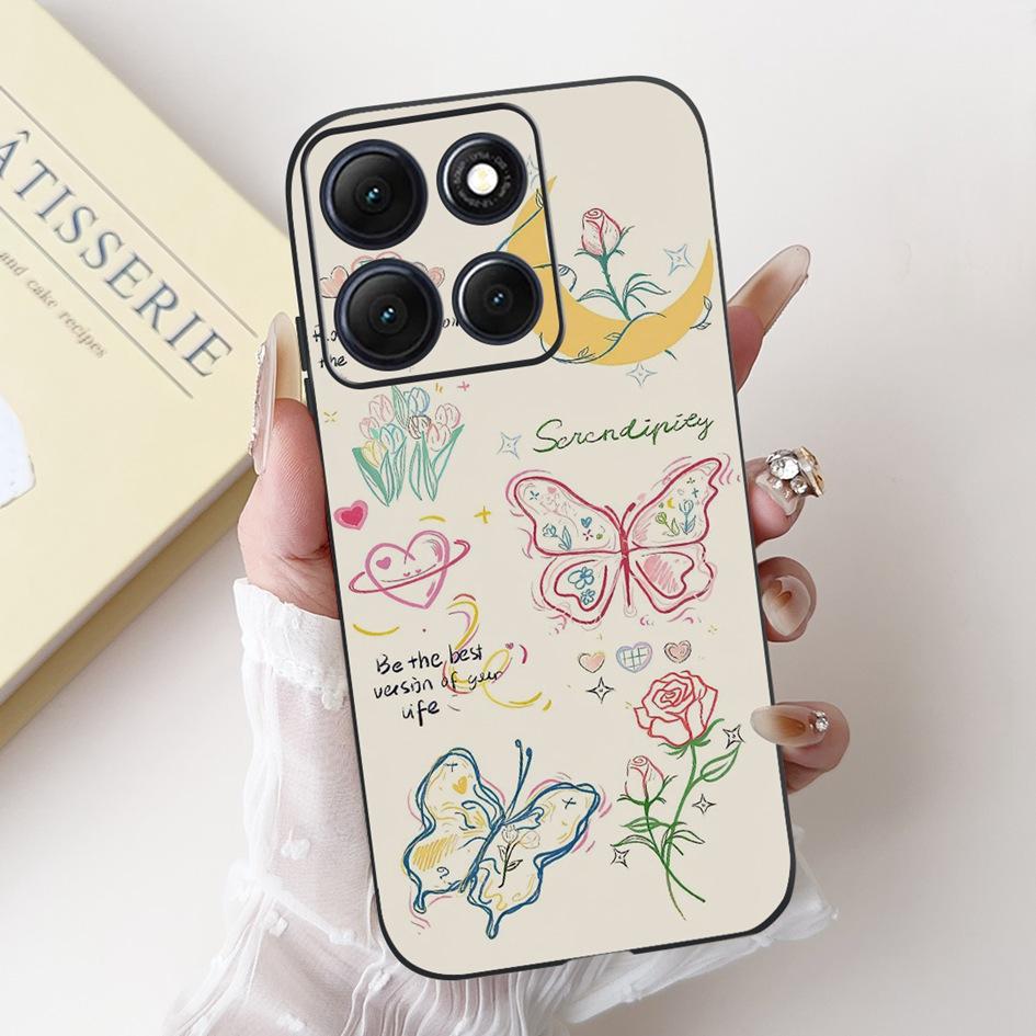 Shockproof Cover For Motorola Moto G86 Power Case Cute Cartoon Rabbit Soft Silicone Phone Cover For Moto G56 G 86 G86Power Funda