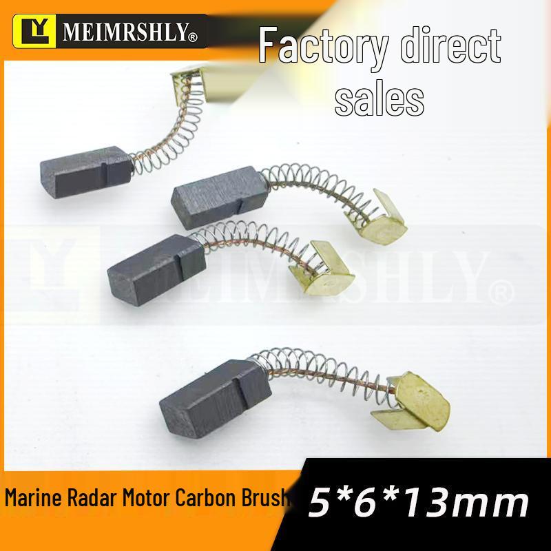 Marine Lightning Protection Carbon Brush for FAR2117 Radar/Antenna Motor, Type 2827 D8G-516, 5x6x13.