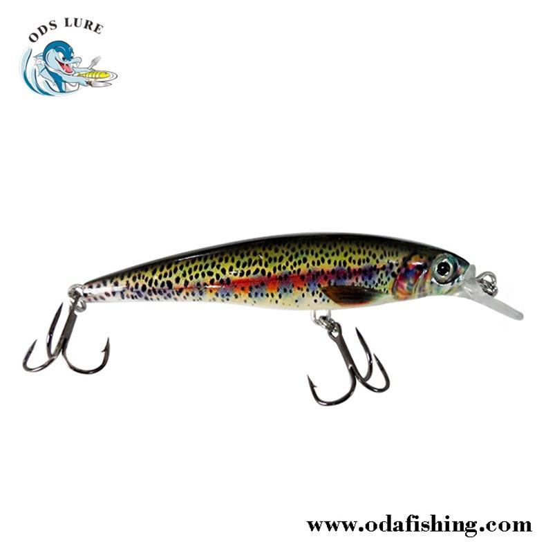 70Mm Abs Plastic Simulated Fishing Bait For Bionic Freshwater Sea Fishing Bait, Black Fish Luya Bait Mino Perch