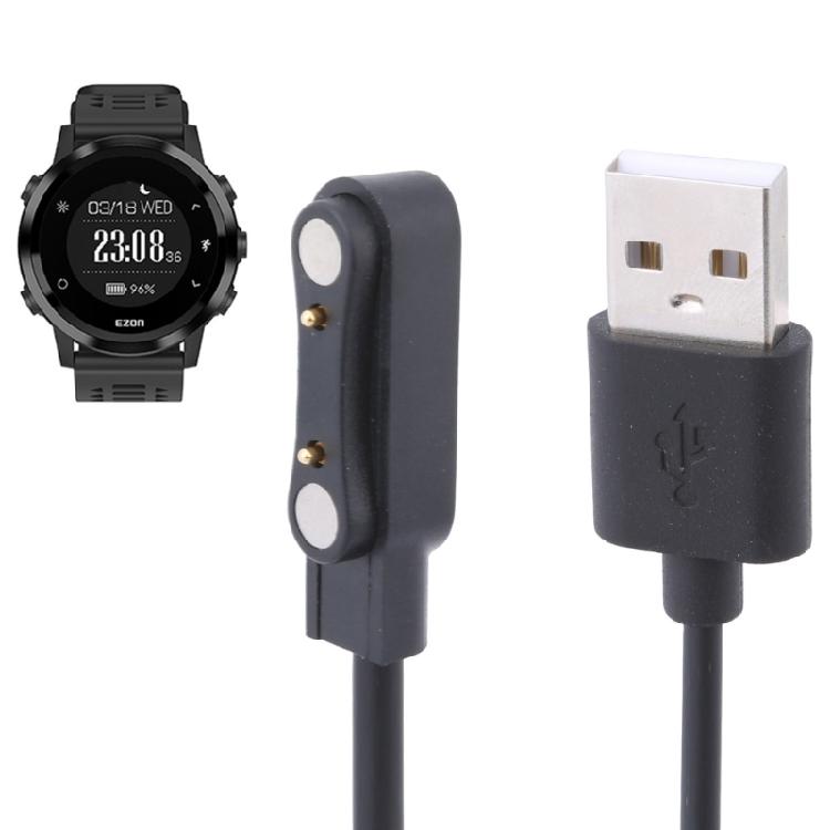 Smartwatch USB Charging Cable Magnetic Charger Cord for Ezon R3B12 Charge Holder