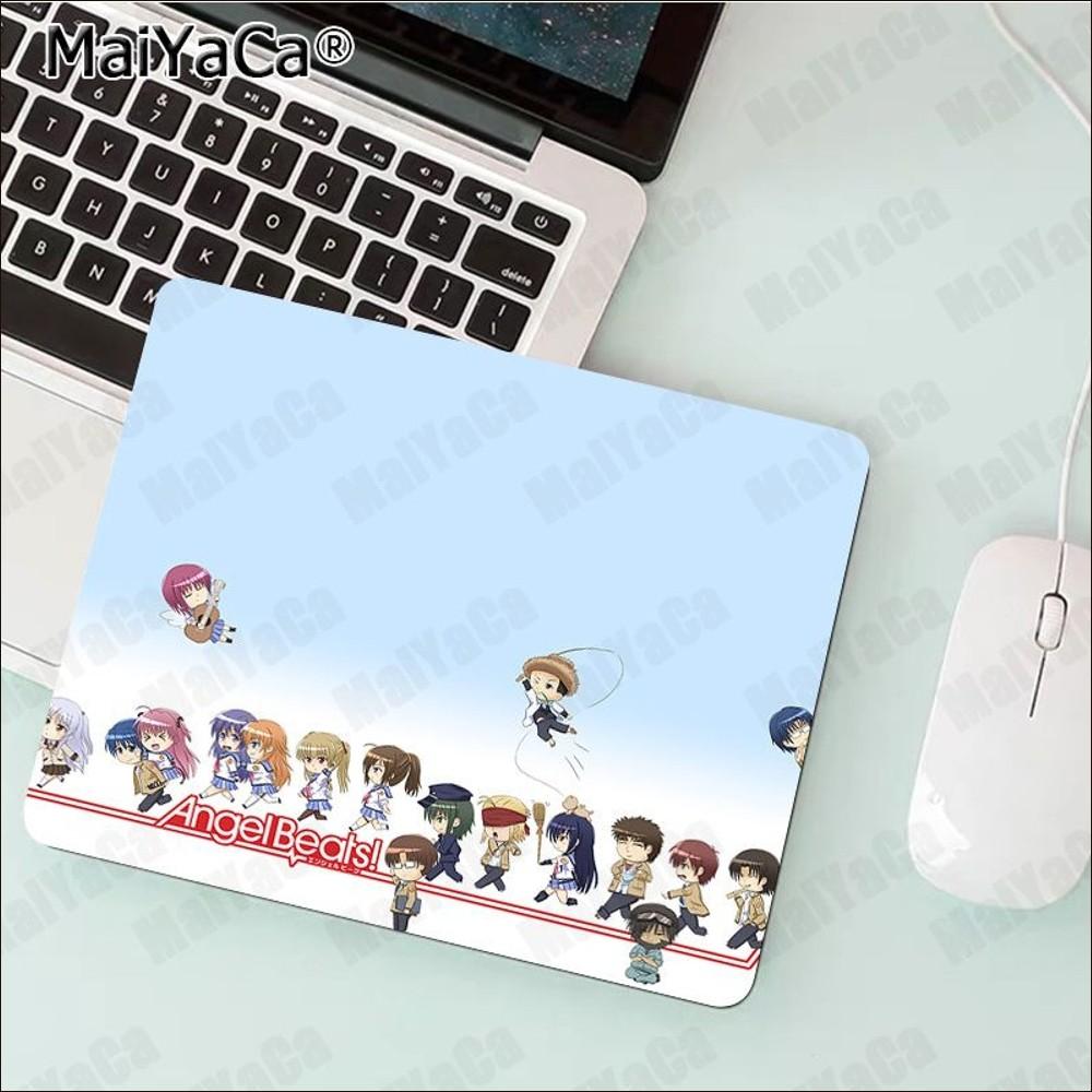 

Коврик для мыши Angel Beats Аниме Резиновый Маленький Утолщенный Коврик для мыши Игровой Клавиатурный Настольный Коврик Канцелярские Товары Декор Комнаты Коврик для мыши Not LockEdge 18x22cm