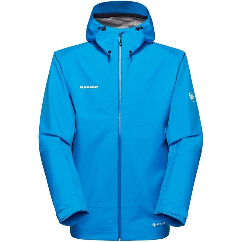 MAMMUT Convey Hiking Waterproof, Windproof, And Breathable Windbreaker Jacket Men's Black 1010-27842