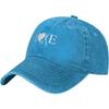 Hair Stylist Love Graphic Washed Cotton Baseball Cap Sun Protection Casual Adjustable Hat