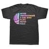 Lustige Wasserball-Mädchen-Sportlerin T-Shirts Sommerstil Grafik Baumwolle Streetwear Kurzarm Geburtstagsgeschenke T-Shirt Herrenbekleidung