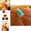 Cute Plush Pumpkin Pillow For Halloween And Home Decoration Soft And Skin-friendly Fabric