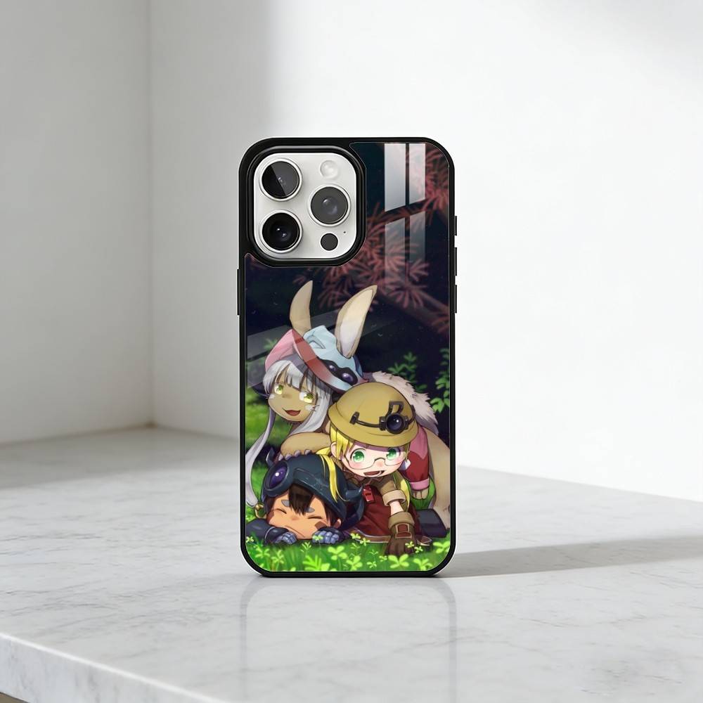 M-Made In A-Abyss Reg And Riko Phone Case For iPhone17,16,15,14,13 Plus,Pro Max Magnetic For Magsafe Wireless Charging