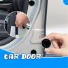 16Pcs Car Silicone Shock Absorber Gasket ,Universal Self-Adhesive Automobile Shock Absorber Silent Gaskets Door Bumper