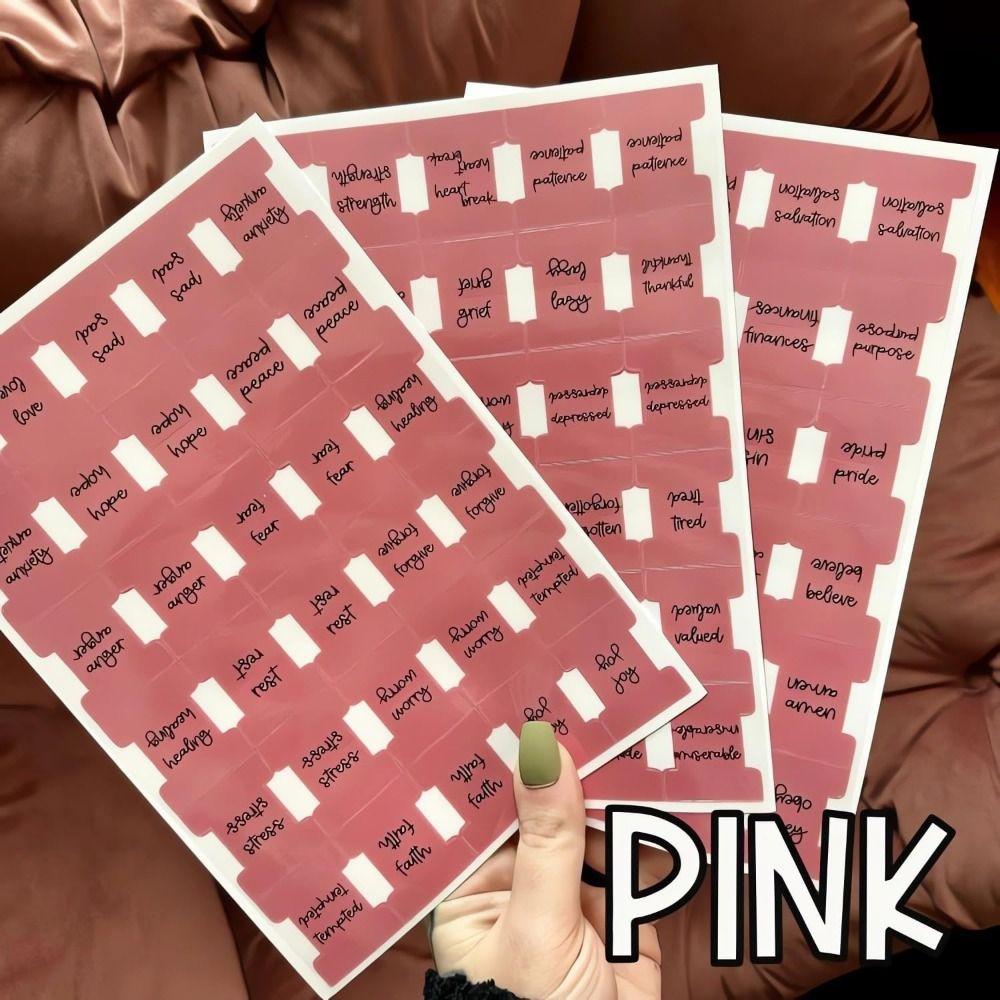 Creative Prayer Bible Tabs Easy Navigation Large Font Bible Index Tabs Prayer Tabs  for Women & Men