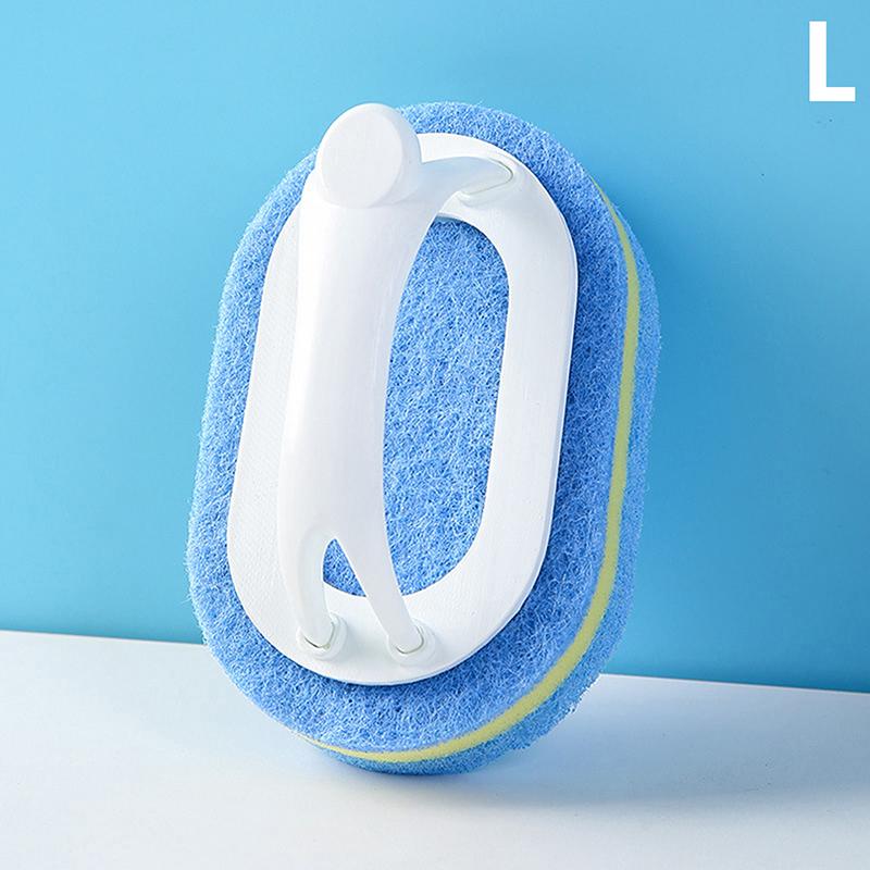 

Кухня Ванная Комната Туалет Чистка Волшебная Губка Чистка Стеклянных Стен Ванна Щетка Ручка Губка Керамическая Щетка Для Чистки Оконных Прорезей L белый