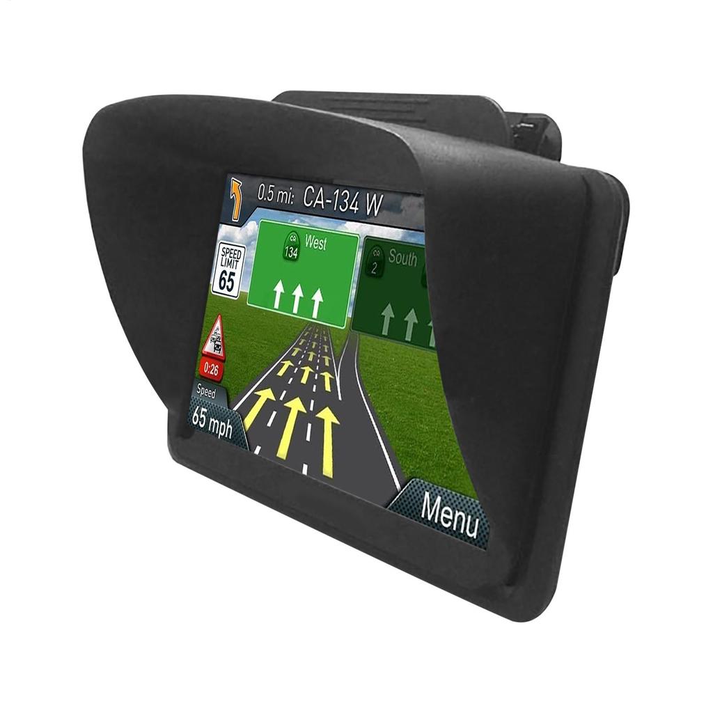 GPS Navigator Sun Shield Vehicle Navigator Sunshade Visor Auto GPS Cover Blind Automotive Interior Supplies For GPS Navigation