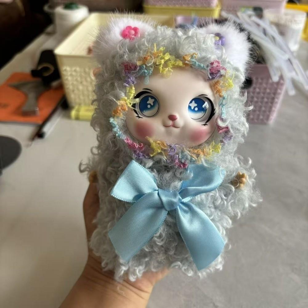 Hanging Ornaments Plush Doll Pendant Fluffy Bag Charm Creative Bear Keychain  Gifts