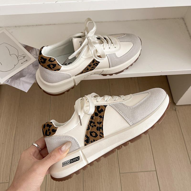 

Модные классические ретро-кеды на платформе Forrest Gump, женские, новинка 2025 года, универсальные, повседневные, увеличивающие рост, немецкие кроссовки 41 серый