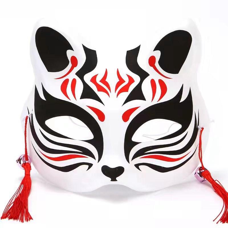 Japonský Fox Fairy Spot Fox Mask Kočka Fox Mask Žena Velkoobchod Výrobce TikTok Maska stejného stylu Stall Scenic