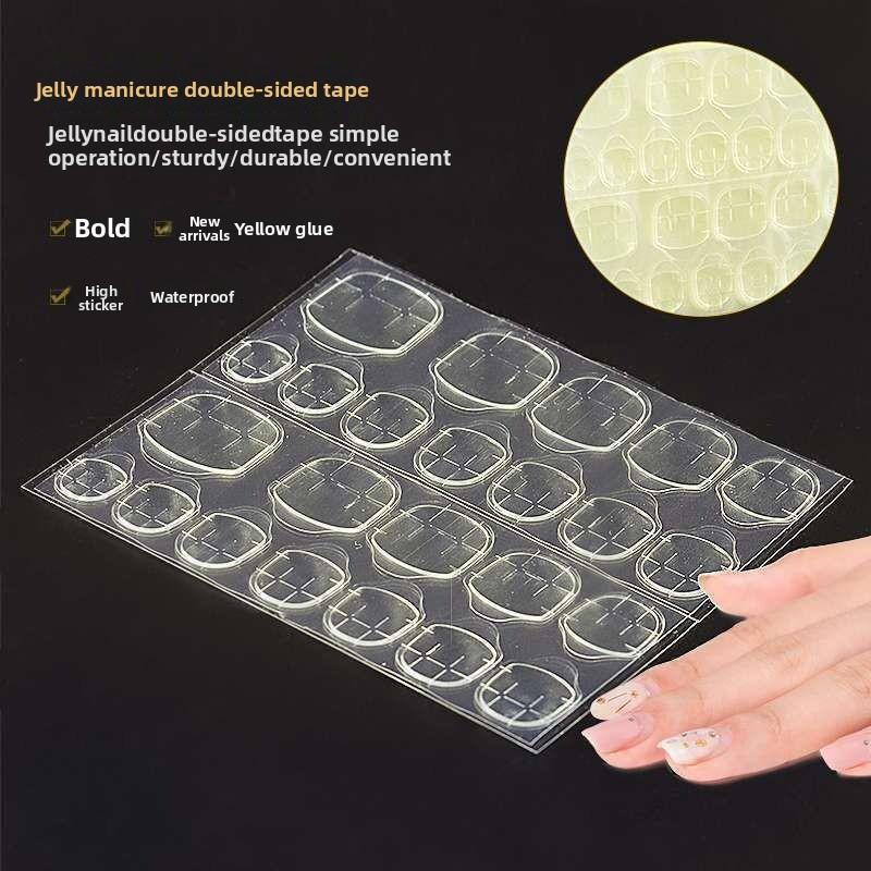 

Клей-желе для носимой брони, Ультратонкий желтый клей, Двусторонний скотч с сильной адгезией для носимой брони, Прозрачный скотч, Водонепроницаемый Increase by 0.3mm