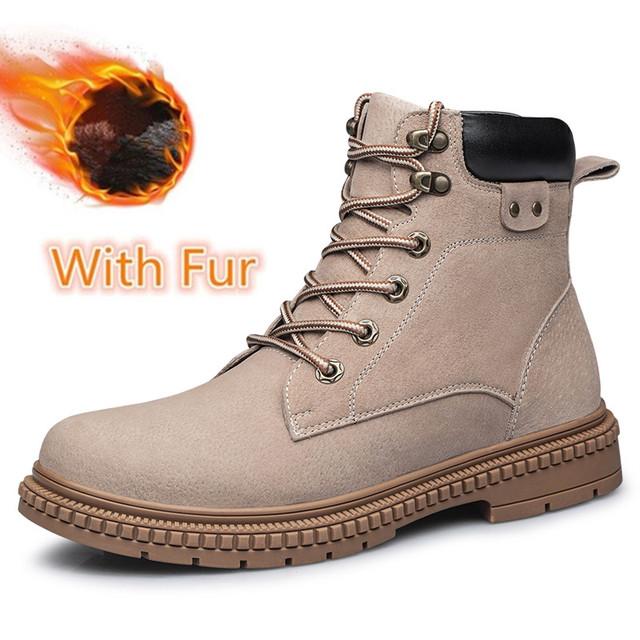 Брендовые уличные мужские ботинки ручной работы — фото 9