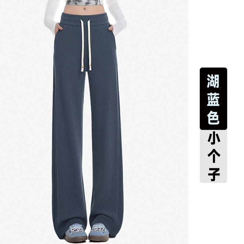 Version Wide Leg Pants Women's Spring New High Waist Skinny Versatile Casual Pants