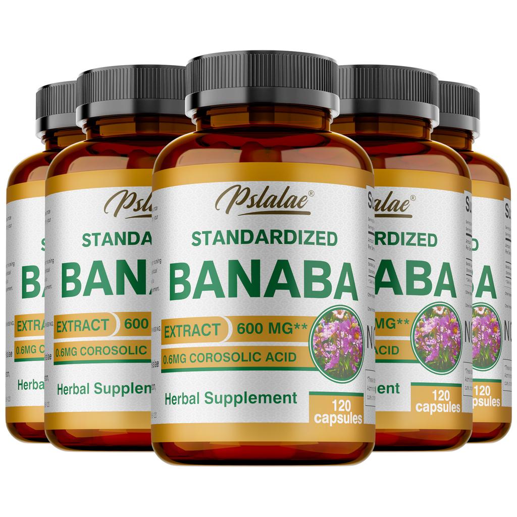 Pslalae Barnabas Leaf Dietary Supplement, containing high-purity barnabas leaves, 600mg standard formula, for daily nutritional supplementation.