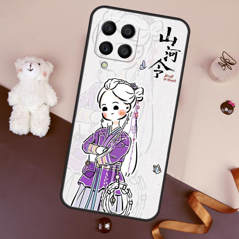 EHRENWORT Shan He Ling Cartoon Hülle Für Samsung Galaxy M32 M52 M14 M54 M13 M33 M53 M56 M36 M16 M31 M11 M12 M35 M55 M15 M06