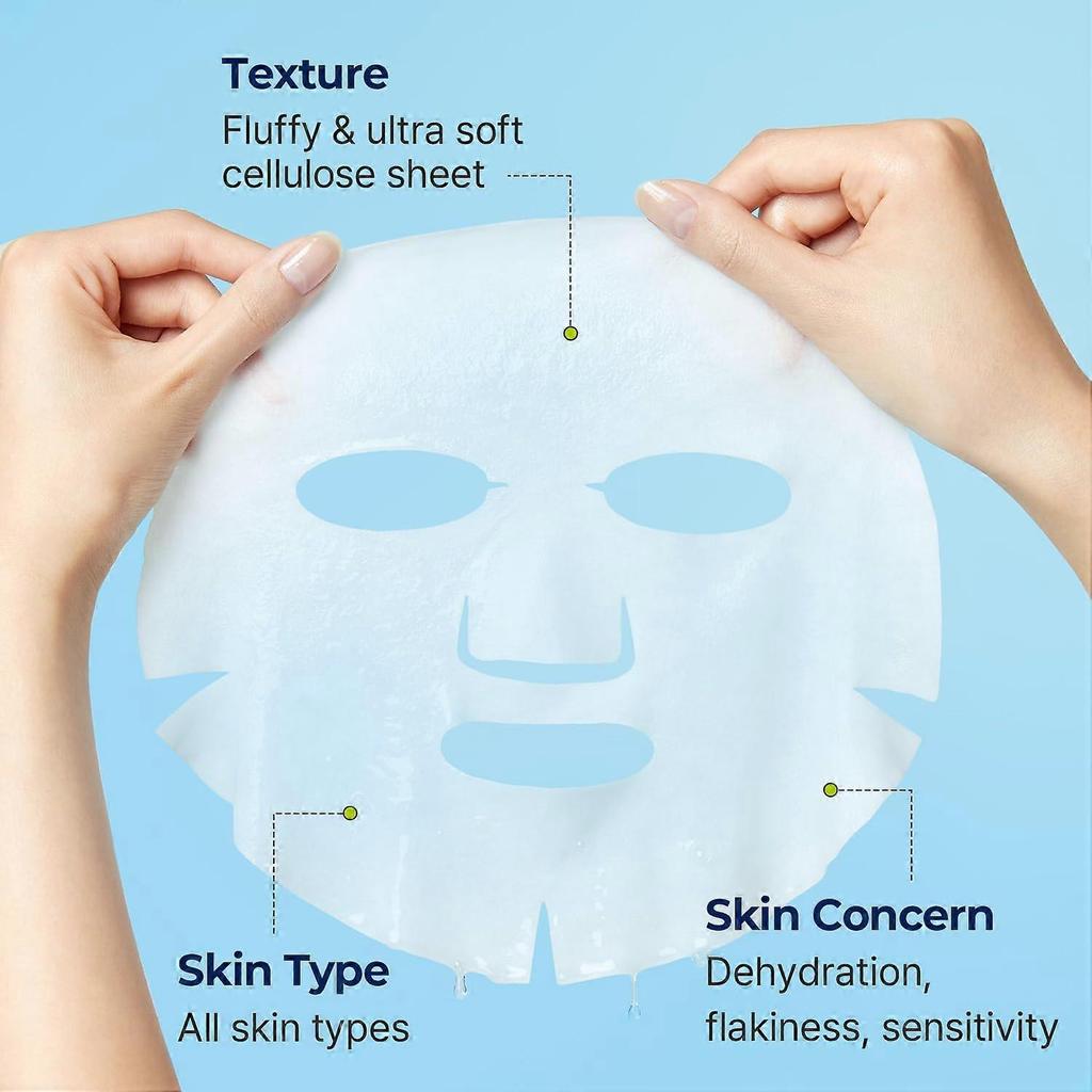 Masque Tissu Acide Hyaluronique Dive-In Torriden (10 pcs) - Masque Facial Hydratant 5D Coréen avec Panthénol & Allantoïne, Masque Visage Coréen