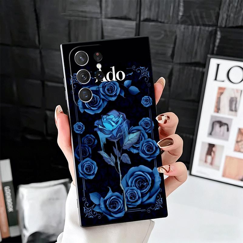 

Ado Cartoon K-Kyogen X Uta Soft Phone Case for Samsung Galaxy S26 S25 Edge S24 Ultra S23 Plus S22 S21 FE S20 Black Cover Back Sh Samsung S25 Plus