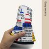 Reversible Fisherman Cap Big Head Bucket Hat Double-Sided Wear Outdoor plus Size Adjustable 56-64cm for Men And Women