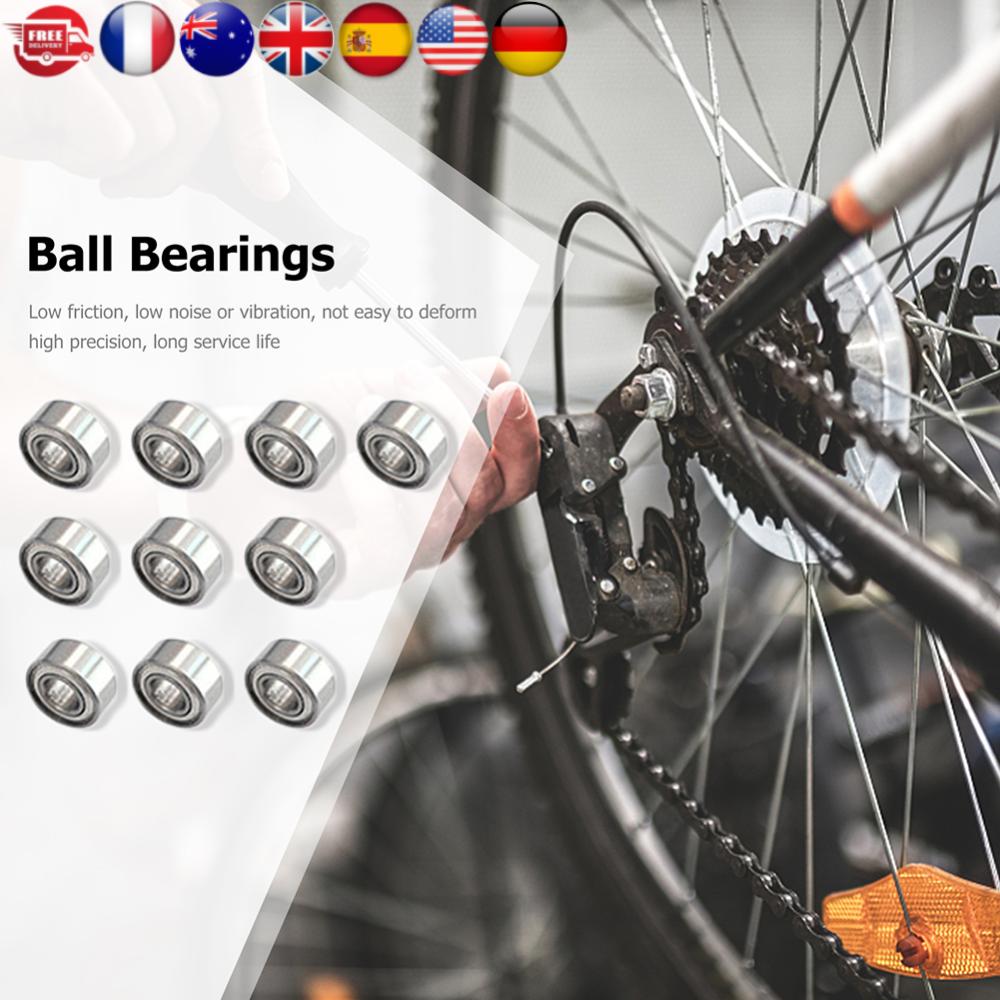 

10pcs Inline Roller Skate Bearing 3x10x4mm 623zz Miniature Ball Bearings Carbon Steel Longboard Bearing Deep Groove for Scooter spain