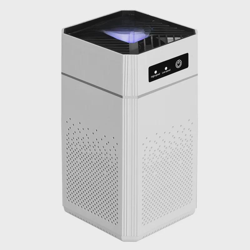 Mini Skrivebordsluftrenser med Negativ Ionteknologi for Hjem og Kontor, Fjerner Formaldehyd