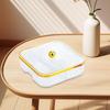 5-Compartment Serving Tray for Snacks And Fruits, Portable Food Container