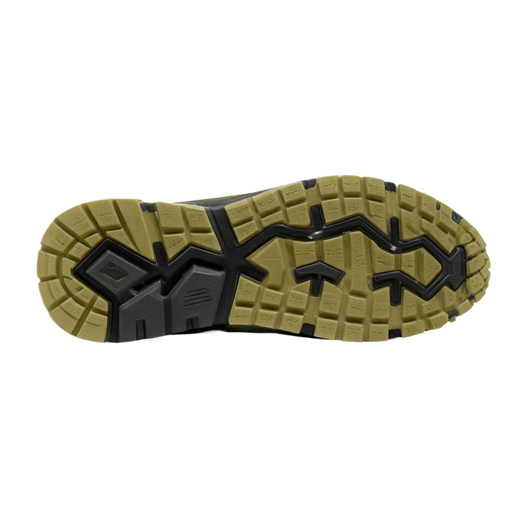 Skechers Outdoor Mens Mesh Printed Versatile Shock Absorbing Breathable Mid-Top Outdoor Functional Shoes Men Shoes 237413C-OLBK