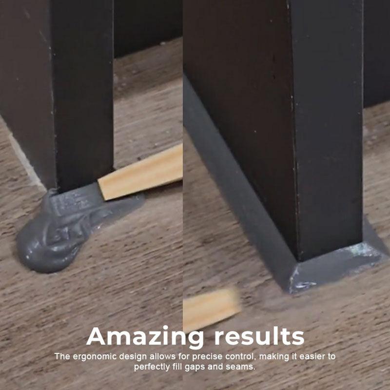 Caulk Smoothing Tool Wooden Sealant Finishing Tool Caulk Spreader Tool Portable Caulking Smoothing Applicator for Wall Gaps