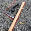 High Carbon Steel Gardening Hoe for Digging, Weeding, and Planting Vegetables