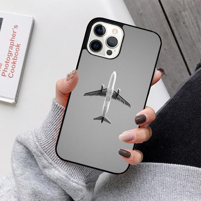 

Aircraft Airplane Fly Travel Phone Case For apple 16 Plus Max iPhone 17 Air 16 15 14 13 12 Pro Max Cover Shell coque iPhone 12pro max