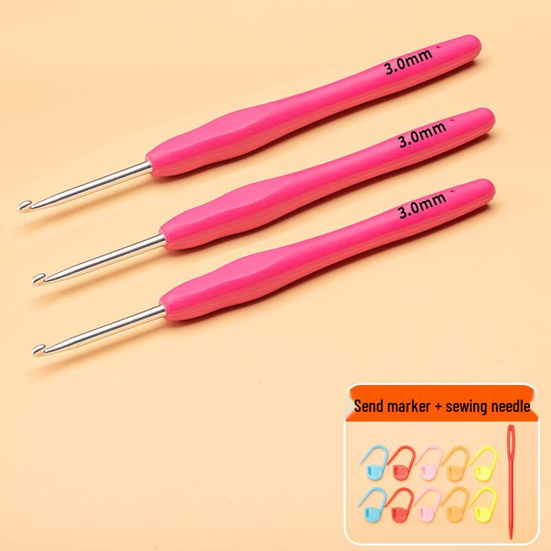 Handmade Crochet Tool Set: Yarn, Hooks & Knitting Doll