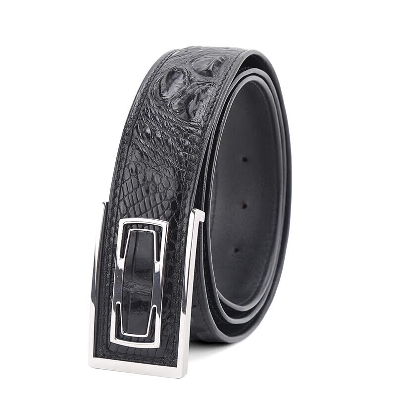 Мужской ремень Plover из кожи крокодила 105cm