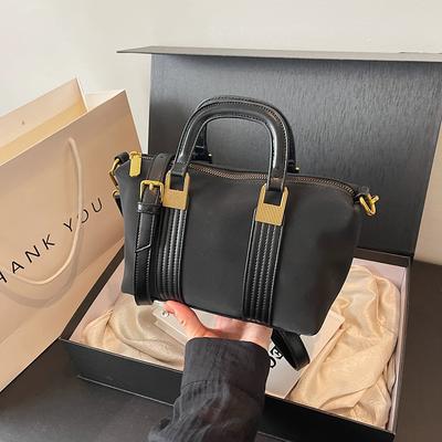 2024 Nouveau Sac à Main Tendance pour Femmes en Cuir Sac Classique Boston Pillow Sac à Bandoulière Mode Cuir Souple