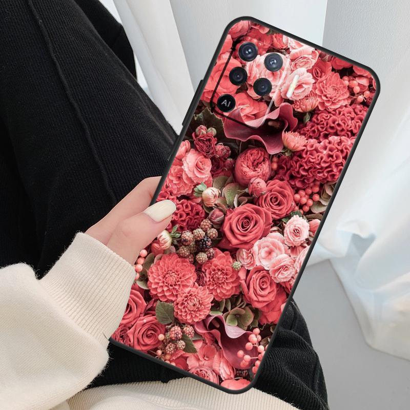 

Beautiful Garden Red Roses Flowers Case For Oppo A18 A38 A58 A78 A98 A80 A60 A40 A96 A76 A16 A94 A74 A54 A15 A17 A57 A77 A5 Pro OPPO A80 5G